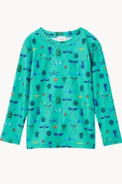 Rashies & Sunsuits|Milky Boys Beetles Suntop Green