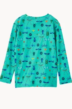 Rashies & Sunsuits|Milky Boys Beetles Suntop Green