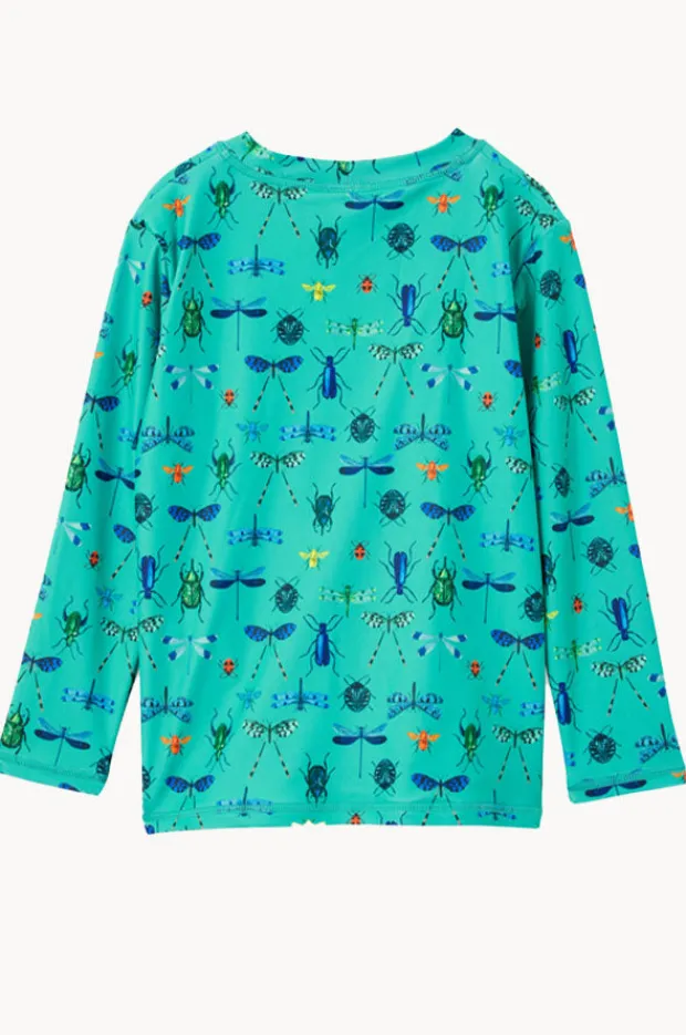 Rashies & Sunsuits|Milky Boys Beetles Suntop Green