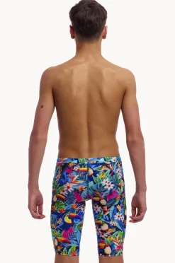 Jammers|Funky Trunks Boys Birdie Wordie Jammer Navy/multi