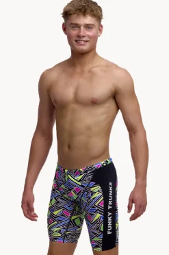 Jammers|Funky Trunks Boys Bits Of Peace Jammer Black/multi