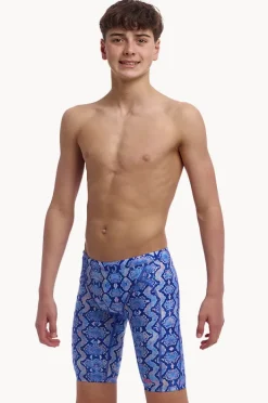 Jammers|Funky Trunks Boys Blue Viper Jammer Blue/pink