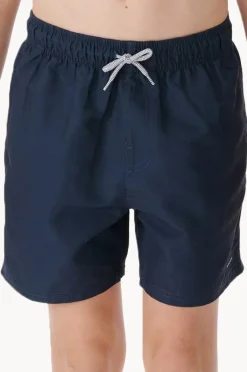 Boardshorts|Rip Curl Boys Bondi Volley Boardshort Navy
