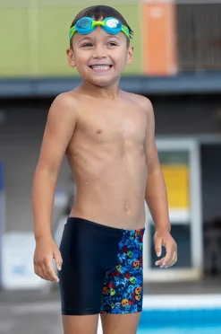 Jammers|Zoggs Boys Bonz Midi Jammer Navy/multi