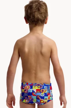 Trunks|Swimwear|Funky Trunks Boys Bored Games Trunk Multi