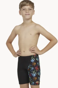 Jammers|Zoggs Boys Brainbox Volt Jammer Black/Multi