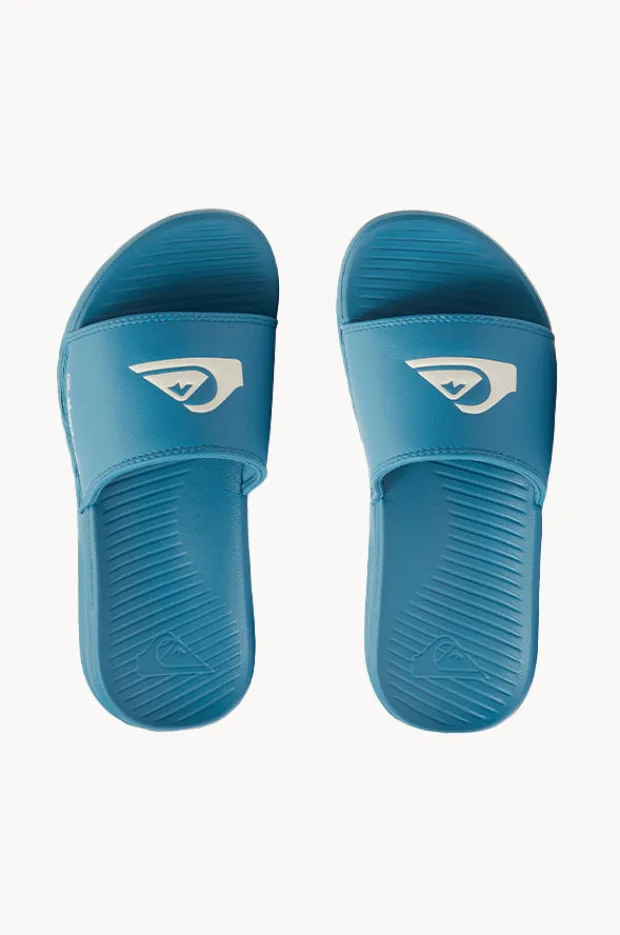 Footwear|Quiksilver Boys Bright Coast Slide Blue