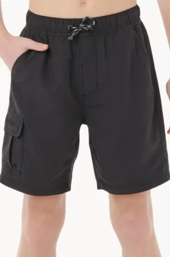 Boardshorts|Rip Curl Boys Cargo Volley Boardshort BLACK