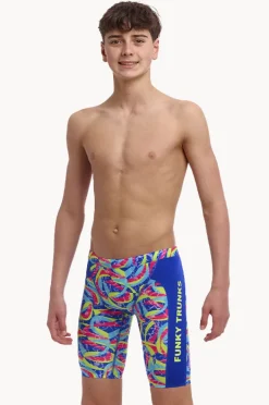 Jammers|Funky Trunks Boys Choppy Waters Jammer Blue/multi