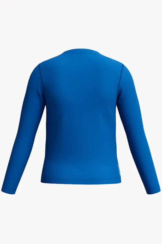 Rashies|Speedo Boys Classic Logo Long Sleeve Suntop Sea