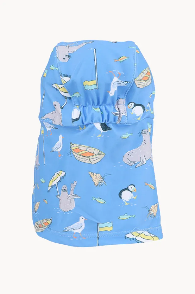 Hats|Minihaha Boys Conway Legionnaire Hat Blue