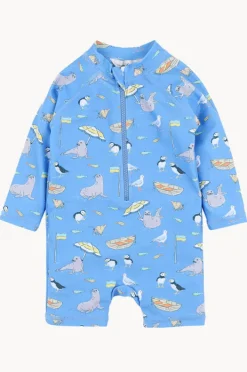 Rashies & Sunsuits|Rashies & Sunsuits|Minihaha Boys Conway Sunsuit Blue