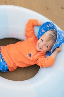 Hats|Minihaha Boys Conway Swim Hat Blue