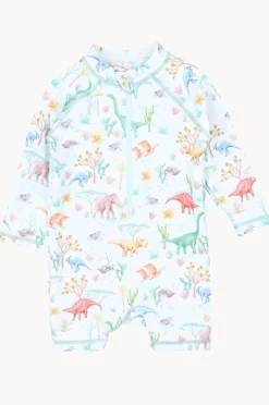 Rashies & Sunsuits|Minihaha Boys Denver Sunsuit Light green