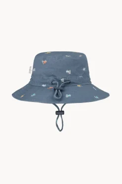 Hats|Toshi Boys Diggers Folk Sunhat Navy