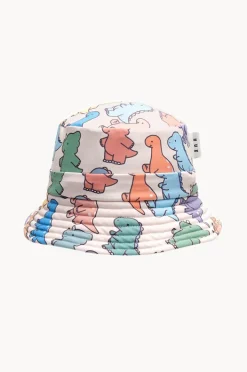 Hats|Huxbaby Boys Dino Play Swim Hat Multi