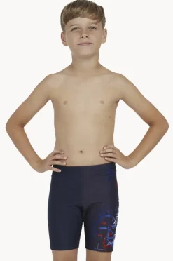 Jammers|Zoggs Boys Dinobot Mid Jammer Navy/Red