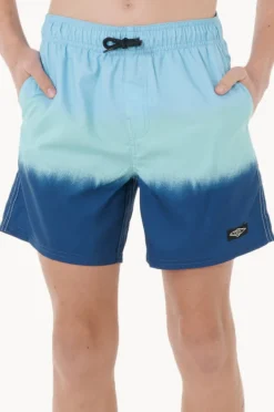 Boardshorts|Rip Curl Boys Dip Volley Boardshort Blue/Navy