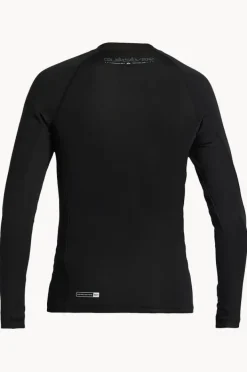 Rashies & Sunsuits|Quiksilver Boys Everyday Heat Long Sleeve Suntop BLACK