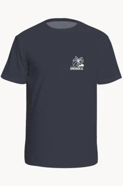 Rashies|Quiksilver Boys Everyday Surf Short Sleeve Suntop Ink