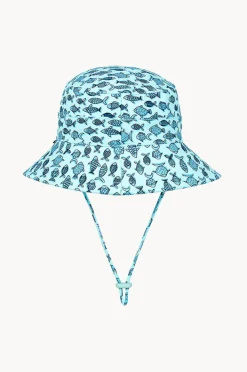 Hats|Bedhead Boys Fish Classic Bucket Hat Turquoise