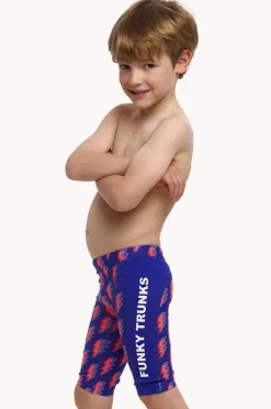 Jammers|Funky Trunks Boys Flash Jammer Navy/red