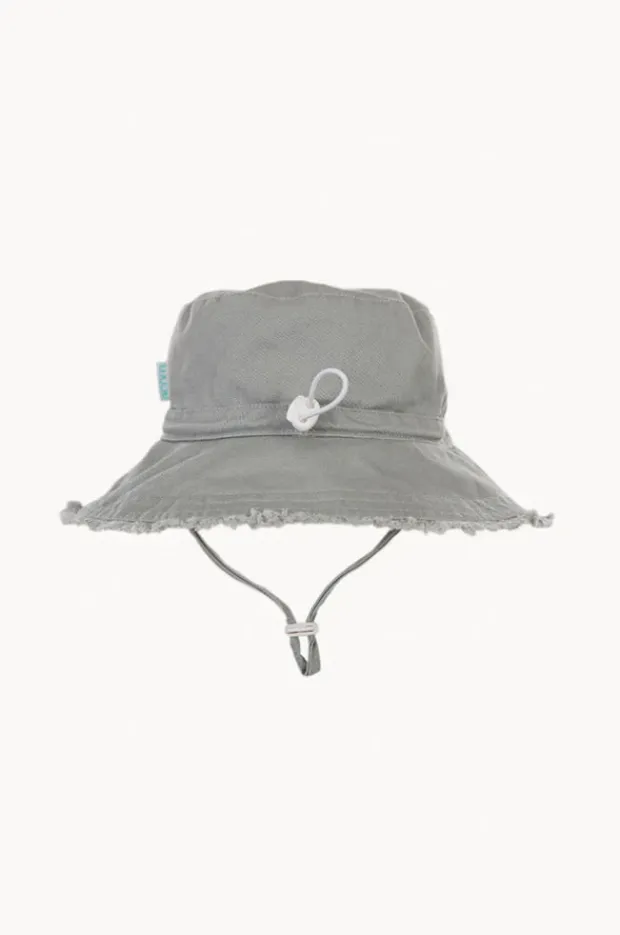 Hats|Acorn Boys Frayed Bucket Hat Khaki