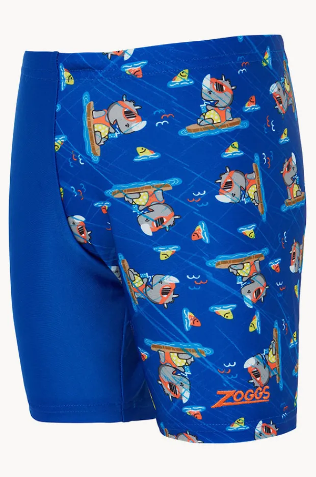 Jammers|Zoggs Boys Hippo Midi Jammer Cobalt