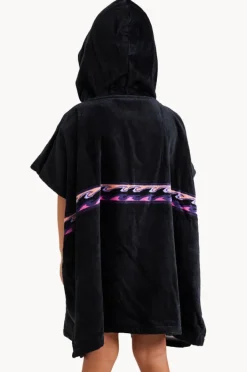 Towel Robes & Ponchos|Towel Robes & Ponchos|Billabong Boys Hooded Towel BLACK