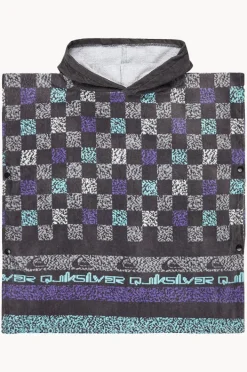 Towel Robes & Ponchos|Towel Robes & Ponchos|Quiksilver Boys Hoody Towel Aqua