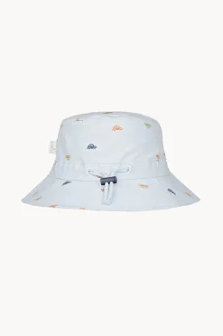 Hats|Toshi Boys Hot Rod Drifter Sunhat Light Blue