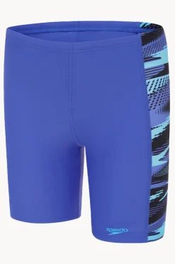 Jammers|Speedo Boys Hyperboom Panel Jammer Cobalt