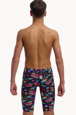 Jammers|Funky Trunks Boys Lost Leaf Jammer Black/multi