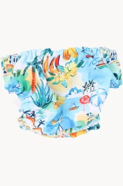Swim Nappies|Minihaha Boys Luca Aqua Nappy Blue/multi