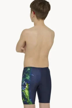 Jammers|Zoggs Boys Mako Mid Jammer Navy/Green