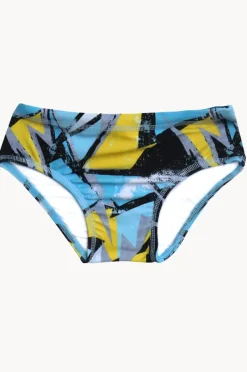 Briefs|Salty Ink Boys Beach Racer Brief Miami