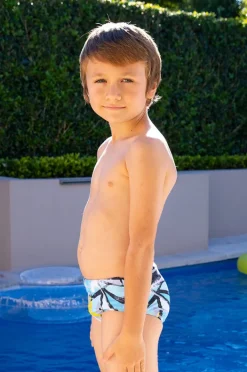 Briefs|Salty Ink Boys Beach Racer Brief Miami