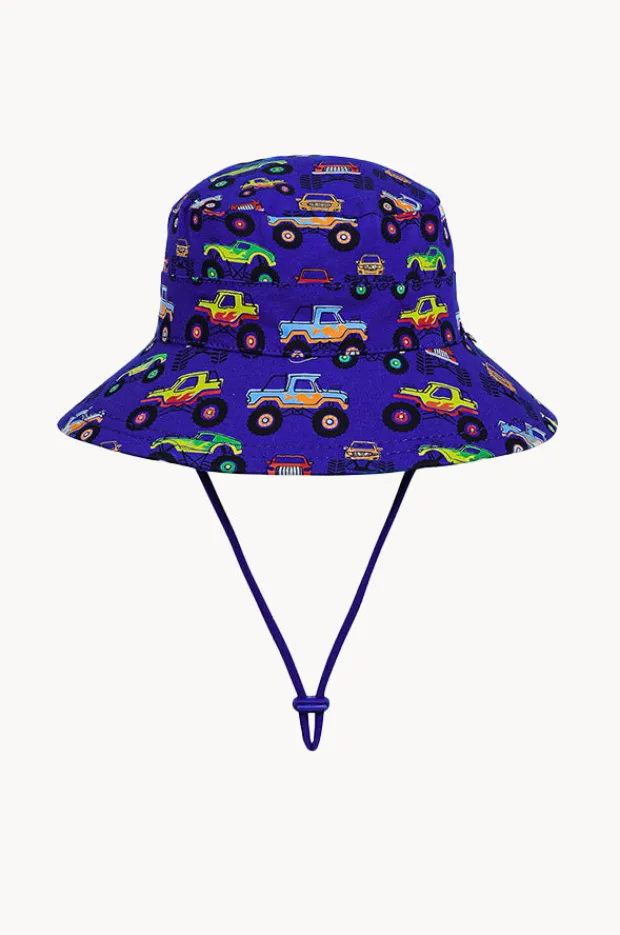 Headwear|Bedhead Boys Monster Truck Classic Bucket Hat Dark Blue