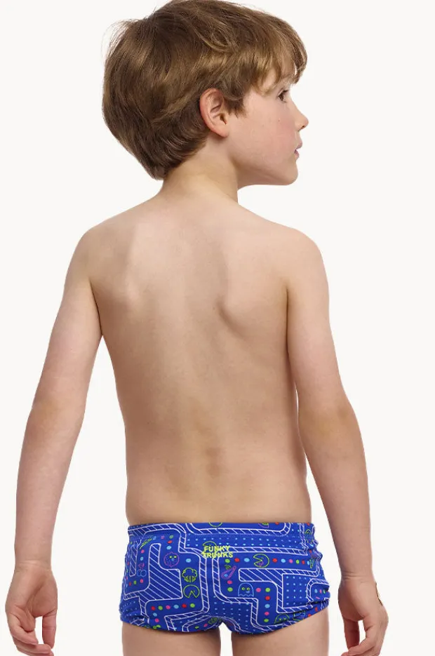 Trunks|Funky Trunks Boys Much Munchies Trunk Blue/multi