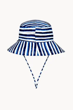 Hats|Bedhead Boys Nicki Classic Bucket Sunhat Navy/White