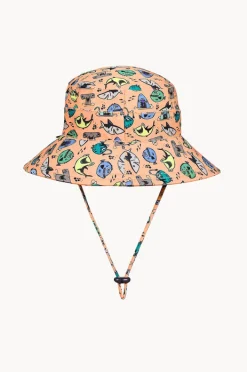 Hats|Bedhead Boys Nippers Classic Bucket Sunhat Orange