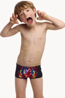 Trunks|Funky Trunks Boys Pride Alive Trunk Black/multi