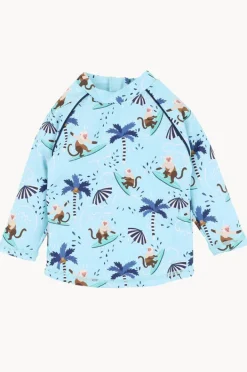 Rashies & Sunsuits|Minihaha Boys Riley Suntop Light Blue