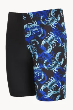 Jammers|Zoggs Boys Scorpio Mid Jammer Black/Blue