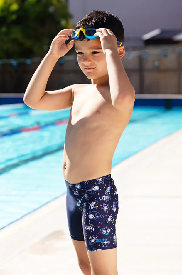 Jammers|Zoggs Boys Sea Ahoy Midi Jammer Navy/multi