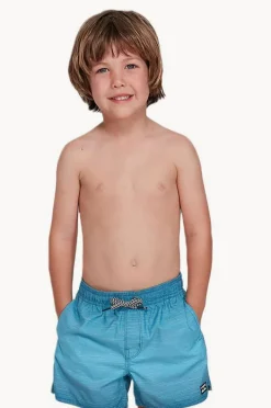 Boardshorts|Billabong Boys Sergio Layback Boardshort Light Navy