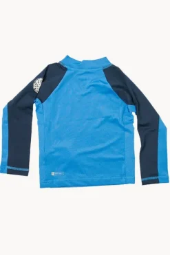 Rashies & Sunsuits|Rip Curl Boys Shock Long Sleeve Suntop Blue