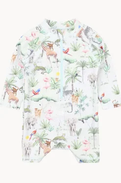 Rashies & Sunsuits|Rashies & Sunsuits|Minihaha Boys Silas Sunsuit Light green