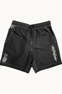 Boardshorts|Quiksilver Boys Skux Walkie Boardshort BLACK