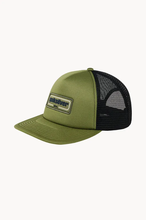 Hats|Quiksilver Boys Slab Drifter Cap Green